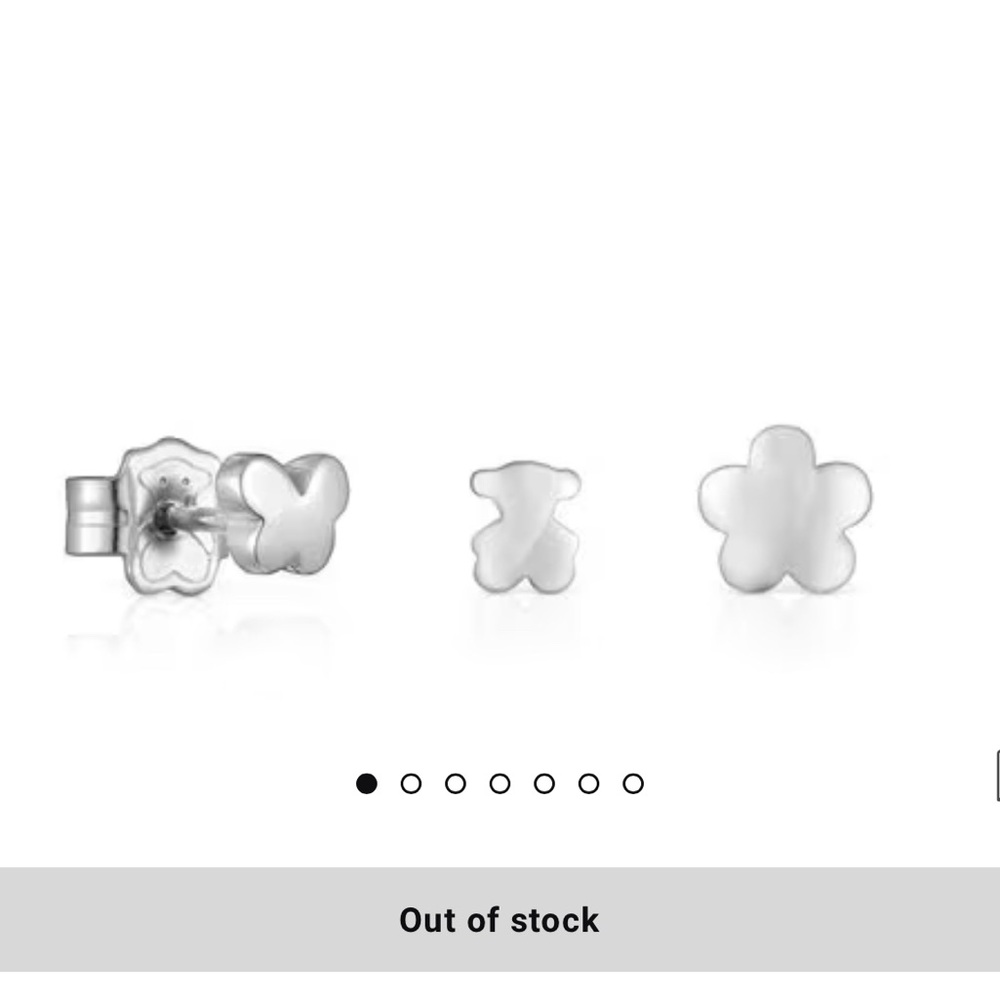 Tous Mini Bold Motif 3 pack earring set